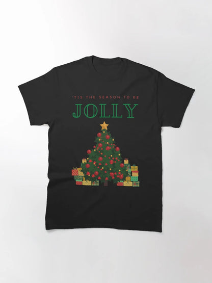 'Tis the season to be jolly classic holiday print.