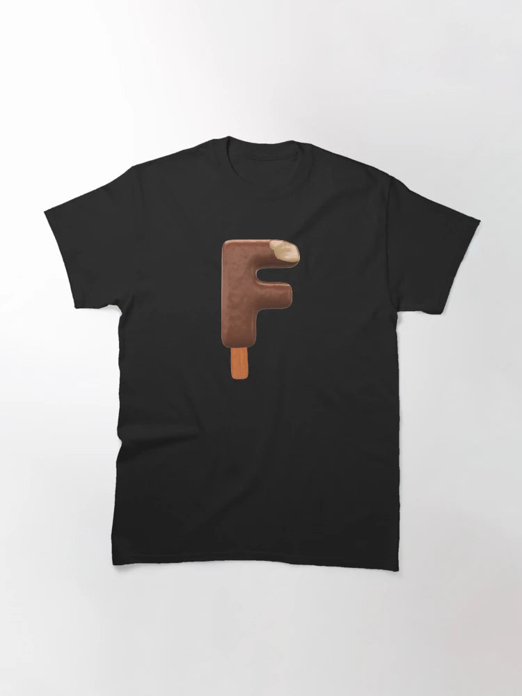 F Ice Cream F Letter 3d Alphabet Chocolate