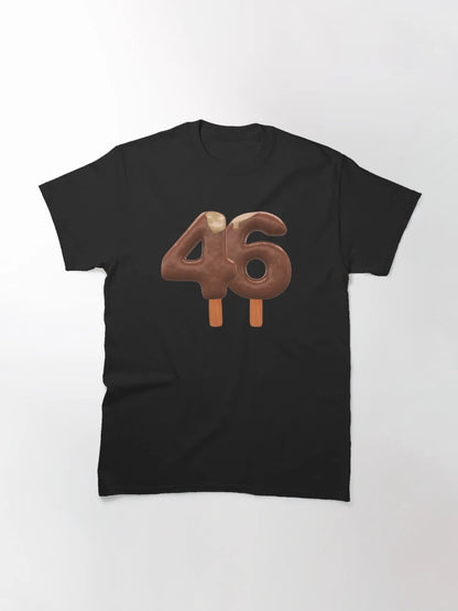46 Ice Cream Fourty Six Number 3d Chocolate