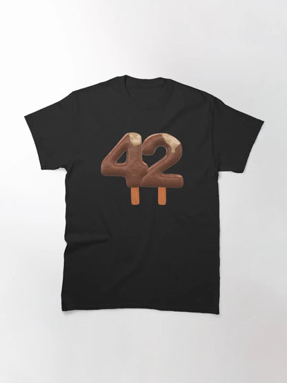 42 Ice Cream Fourty Two Number 3d Chocolate