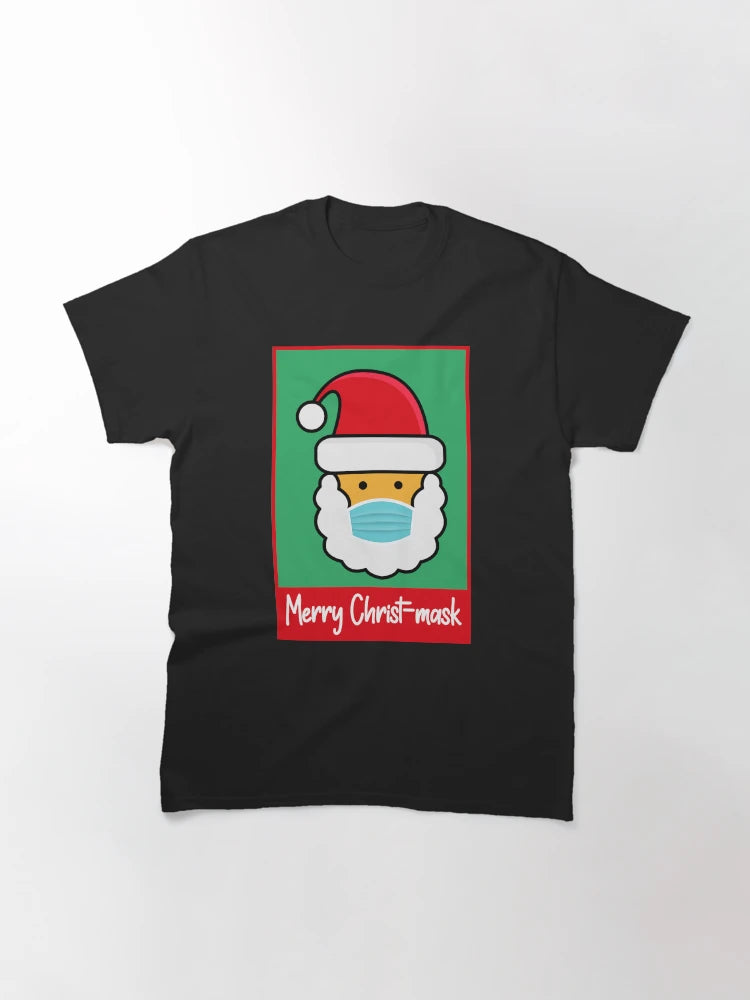 Merry Christmas (Christ mask) Santa with mask on