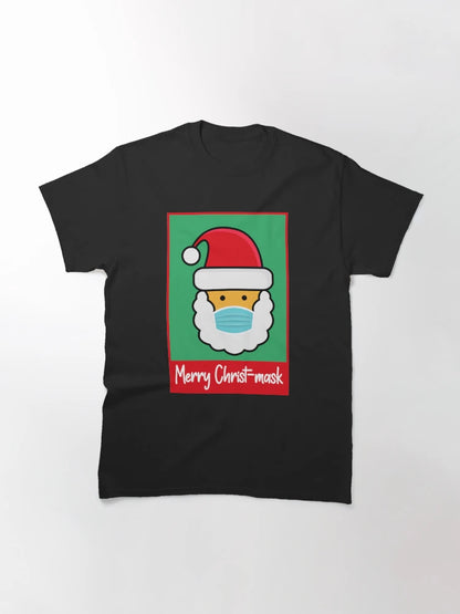 Merry Christmas (Christ mask) Santa with mask on