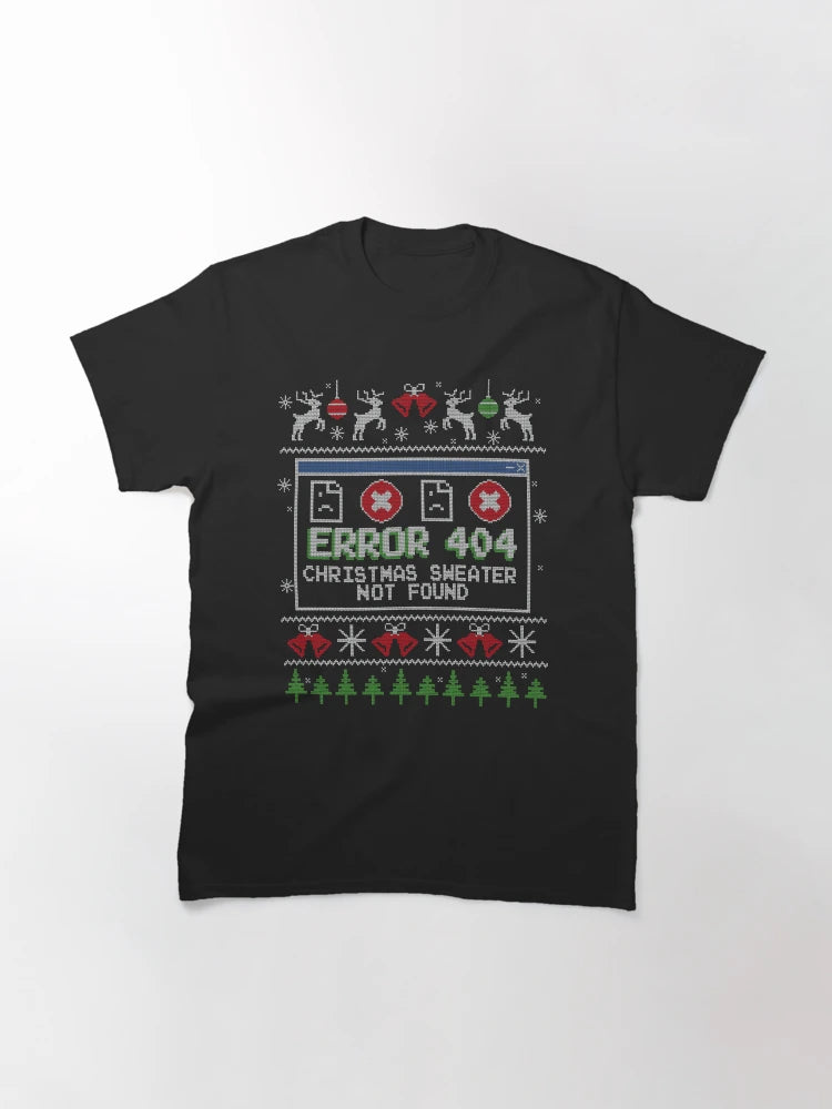 Error 404 Christmas Sweater Not Found Ugly Christmas Jumper Knitted