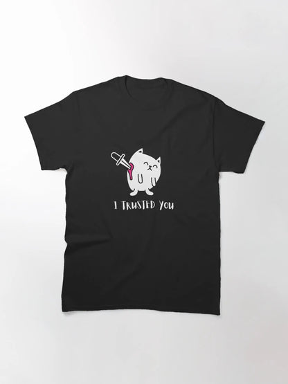 I trusted you - sad cat