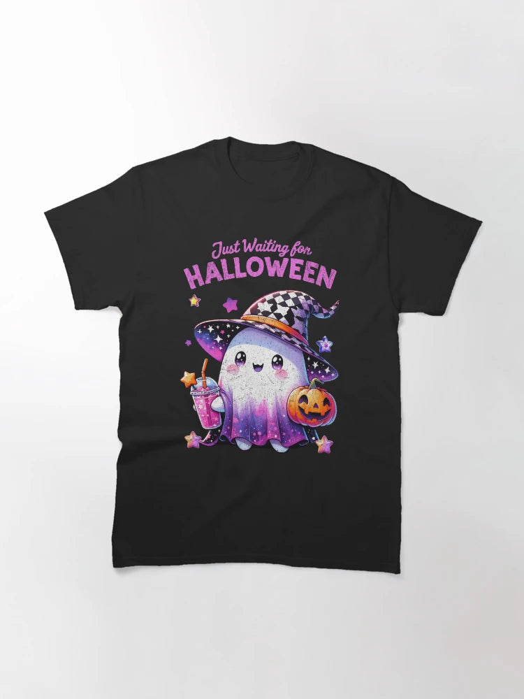 Adorable Ghost Awaiting Halloween
