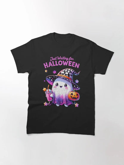 Adorable Ghost Awaiting Halloween