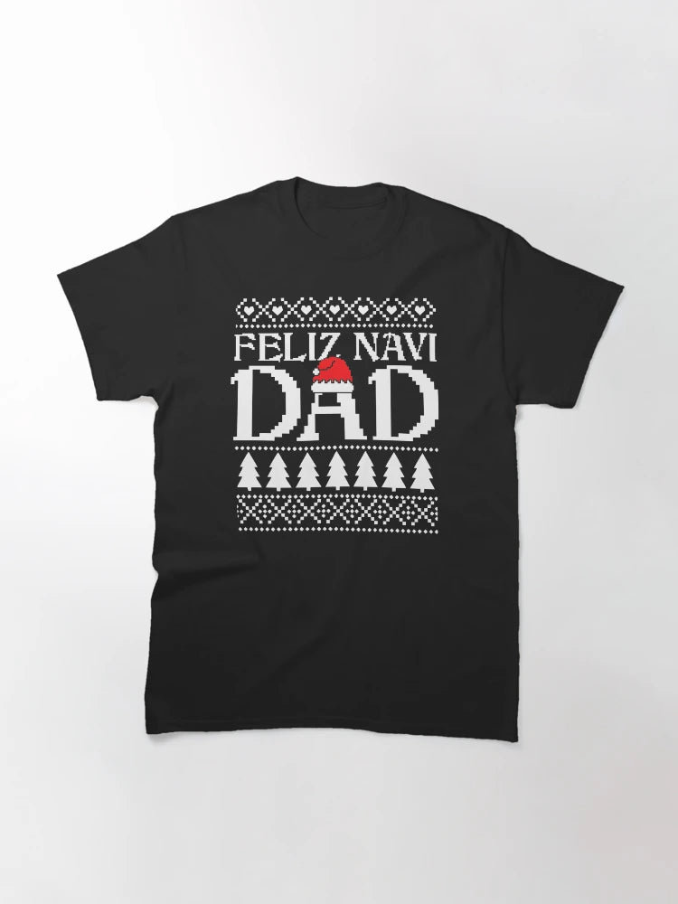 Feliz Navi Dad Hispanic Ugly Christmas Sweater Funny Gift For Latin Father