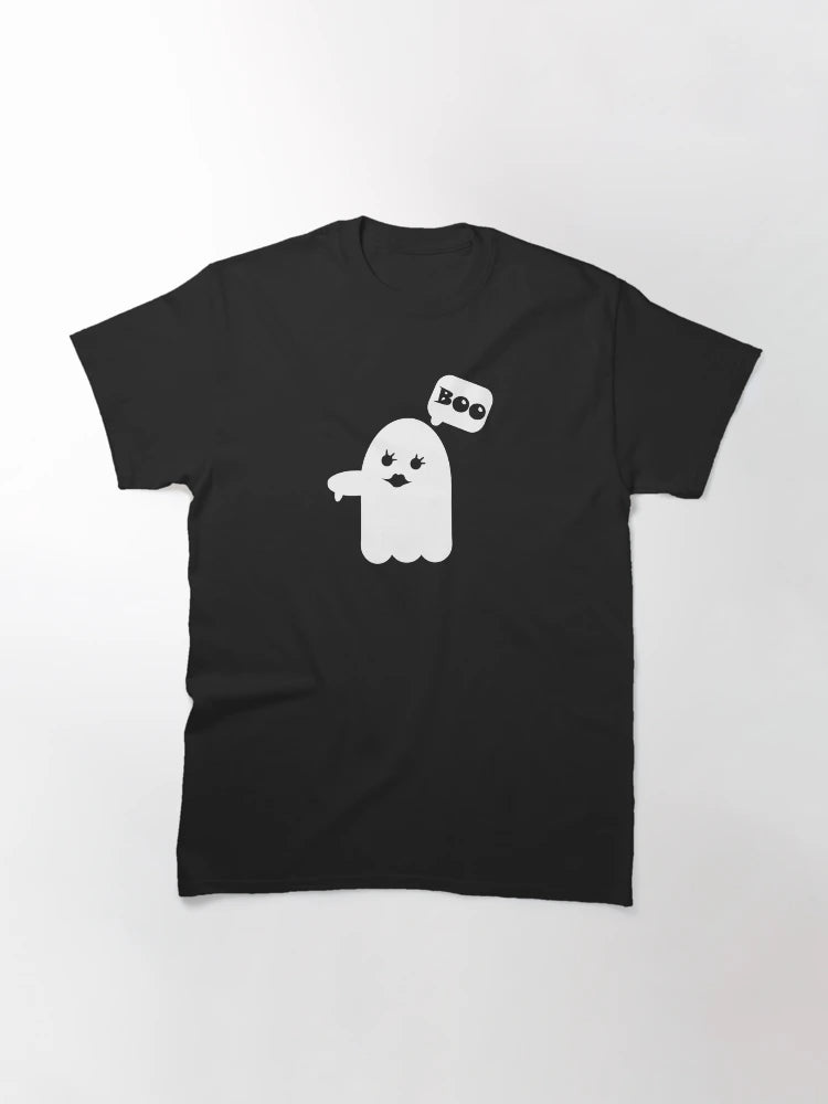 Female ghost of disapproval, cute halloween boo girl ghost