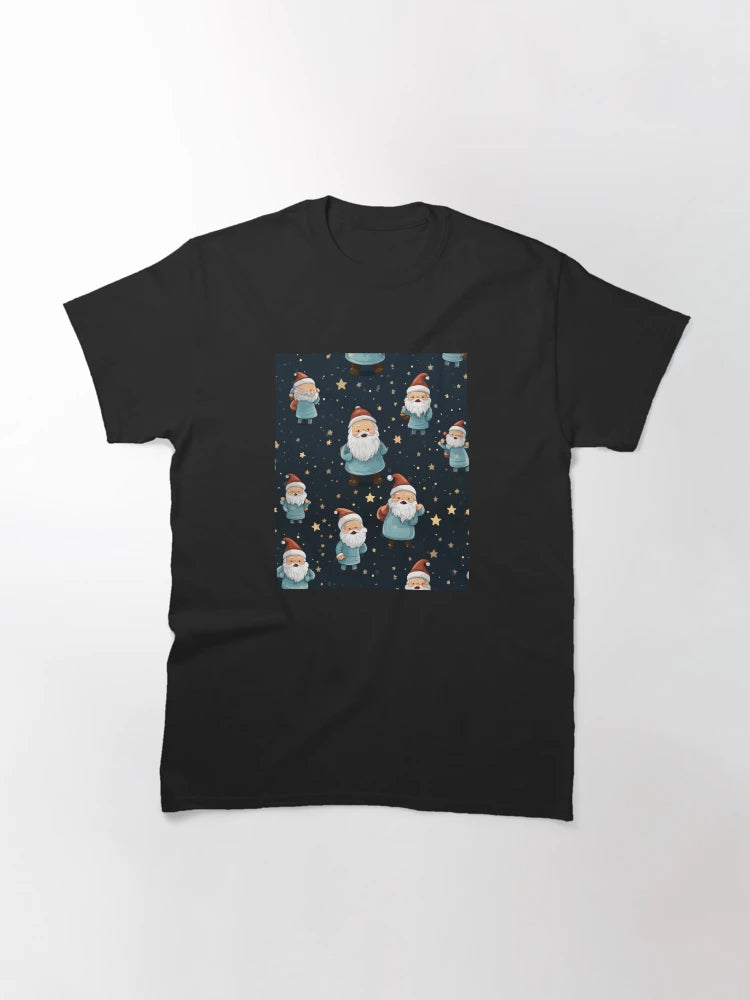 Festive Christmas Designs - Colorful Santa Clauses