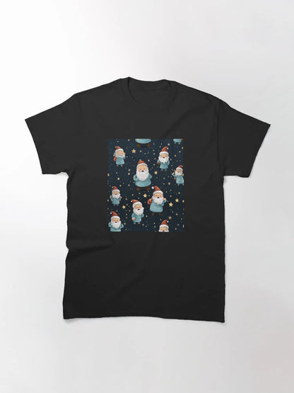 Festive Christmas Designs - Colorful Santa Clauses