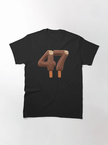 47 Ice Cream Fourty Seven Number 3d Chocolate