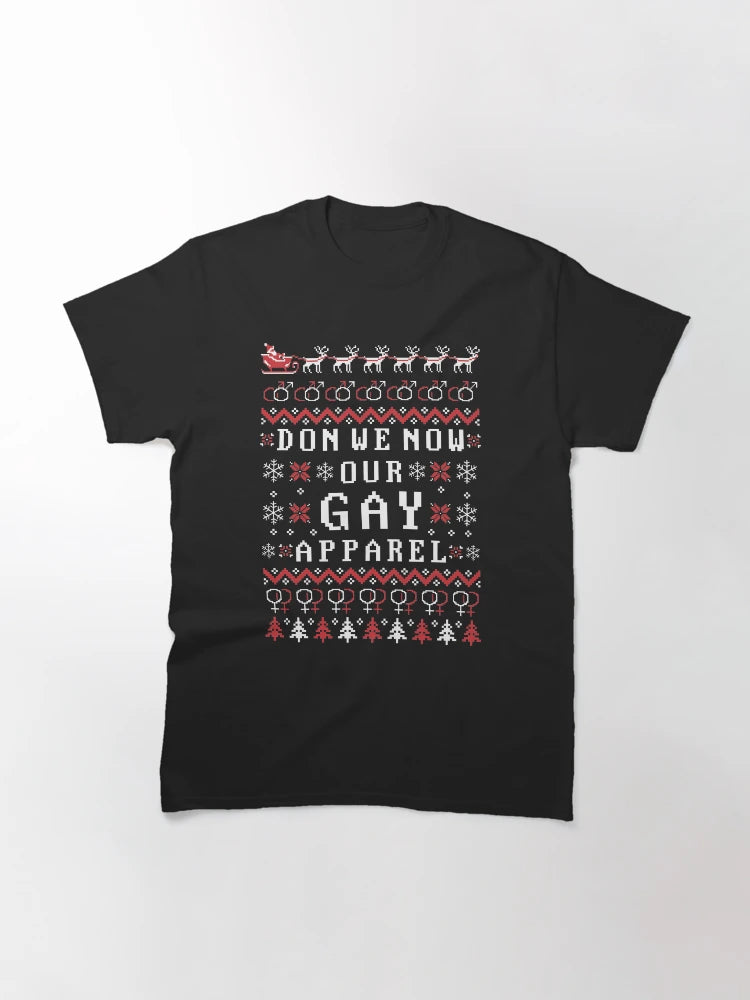 Don We Now Our Gay Apparel LGBT Ugly Sweater for Christmas, Don, We, Now, Our, Gay, Apparel, LGBT, Ugly, Sweater, for, Christmas