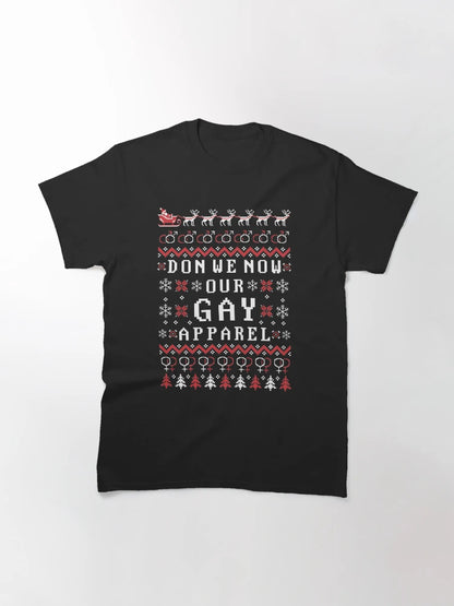Don We Now Our Gay Apparel LGBT Ugly Sweater for Christmas, Don, We, Now, Our, Gay, Apparel, LGBT, Ugly, Sweater, for, Christmas