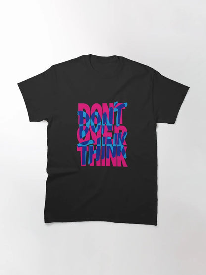 Don’t Overthink Bold Glitch Typography