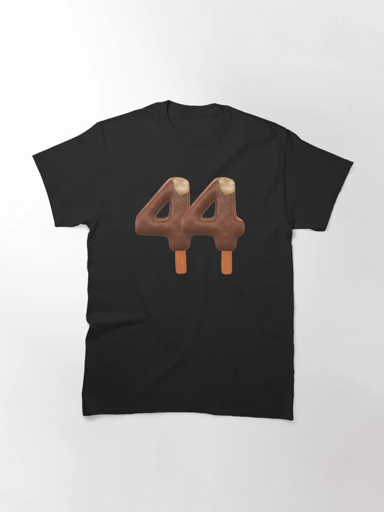 44 Ice Cream Fourty Four Number 3d Chocolate
