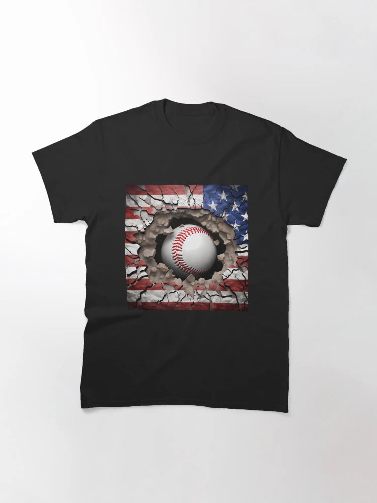 3D Baseball in a Hole with The Flag