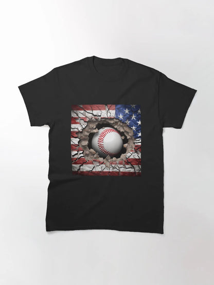 3D Baseball in a Hole with The Flag