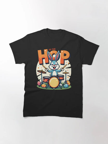 Groovy Easter Bunny Drummer Delight