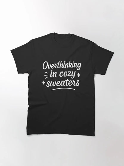 Overthinking in Cozy Sweaters