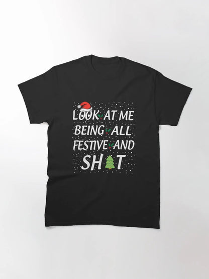 Festive Flair: Embracing the Christmas, look at me Being all Festive and Shit.