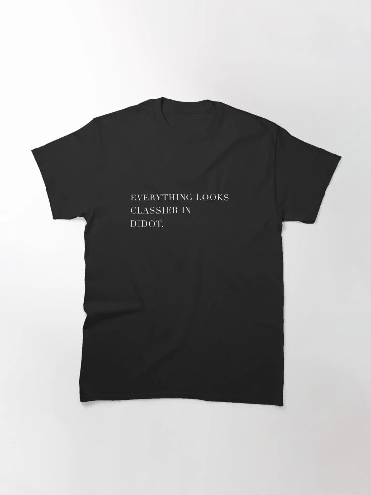 Everything Looks Classier in Didot
