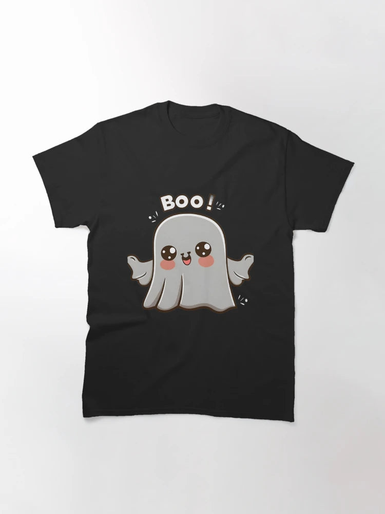 A cute ghost saying