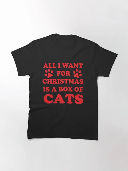 All I Want For Christmas Is A Box Of Cats Christmas