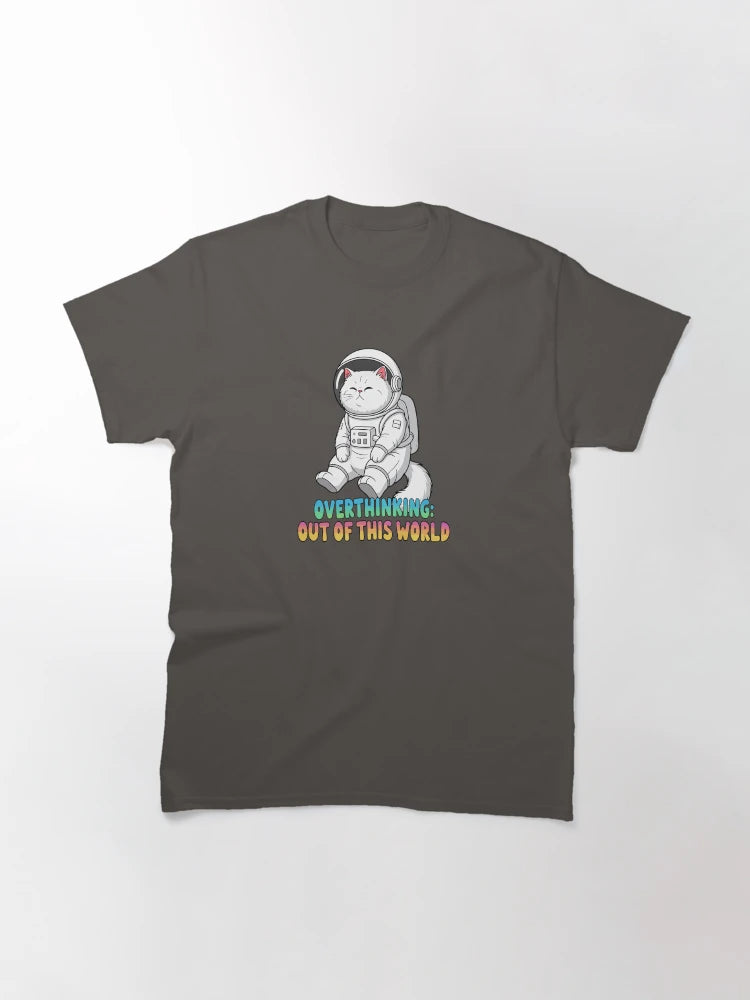 Overthinking Astronaut cat, out of this world