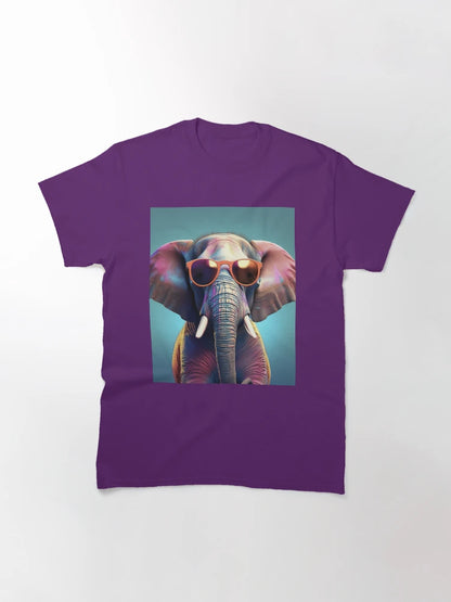 Don't Forget Your Glasses - Stylish Hipster Elephant