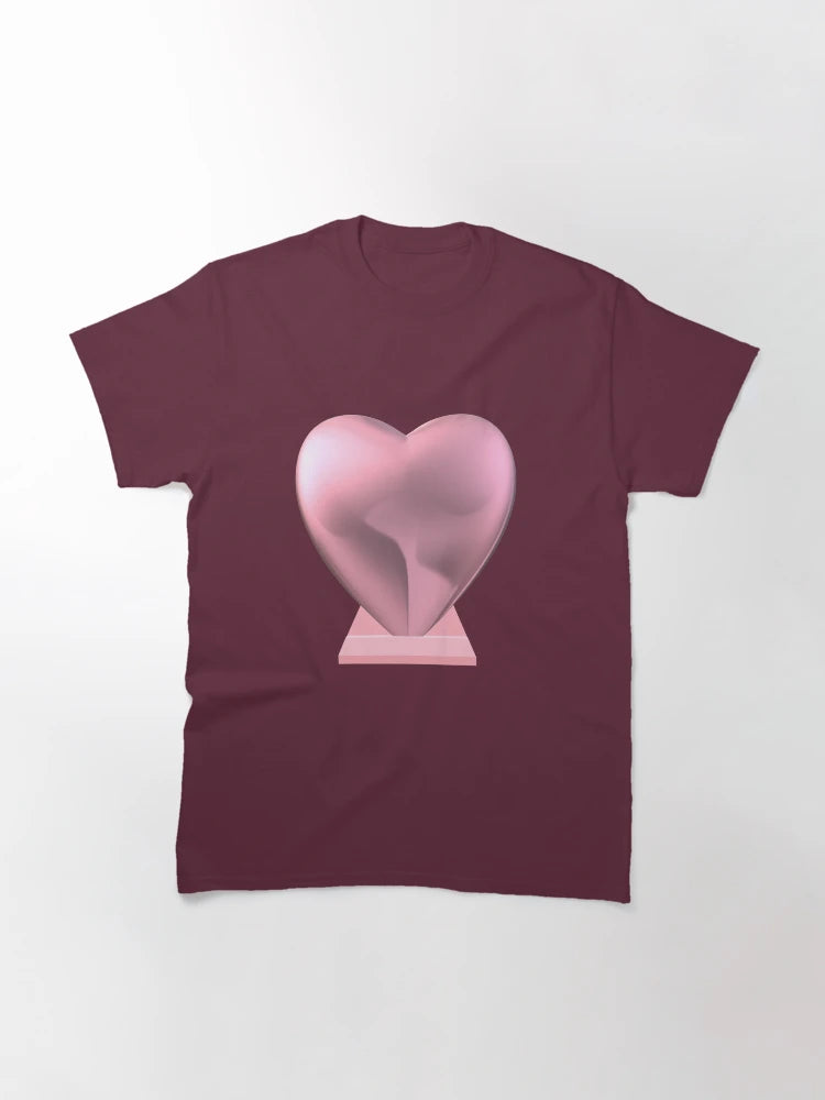 3d pink heart