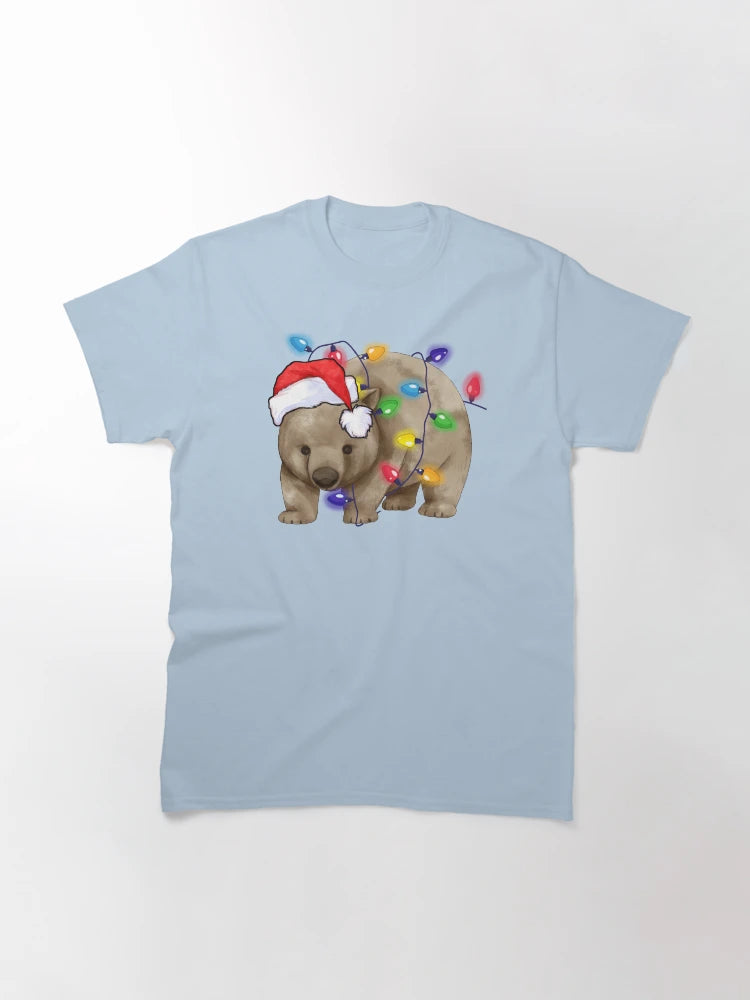 Extra Festive Wombat - Christmas Wombat Australian Christmas Gift Men Woman Kids.