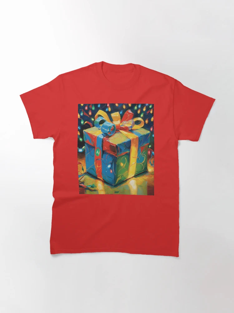 Festive Glow: Gift Wrapped in Lights