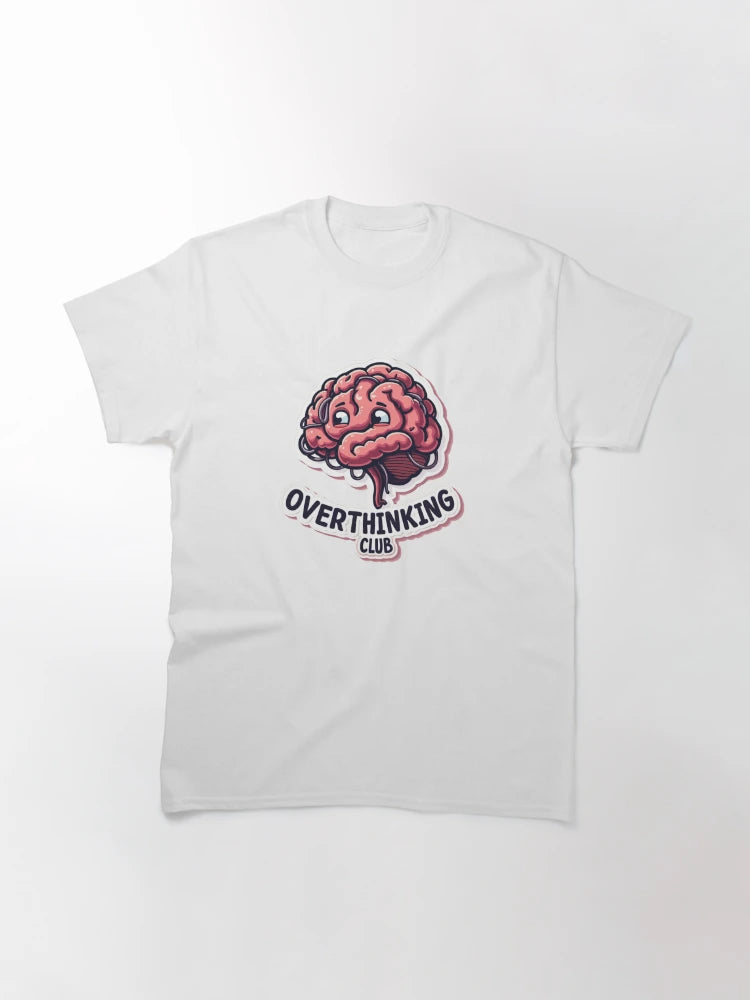 Overthinking Club Sticker – Anxiety Humor Relatable Design Ultra Gift Drop: Summer Edition