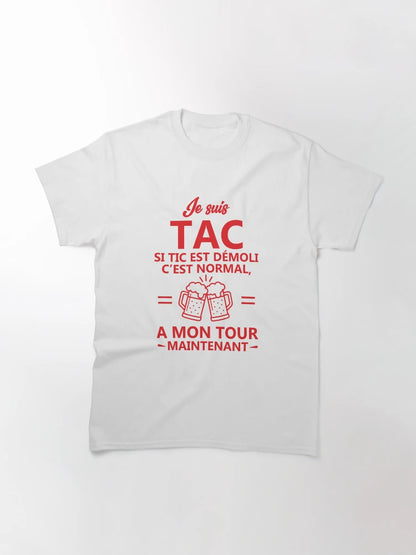 I Am Tac – Humor, Duo & Beer – Party T-shirt