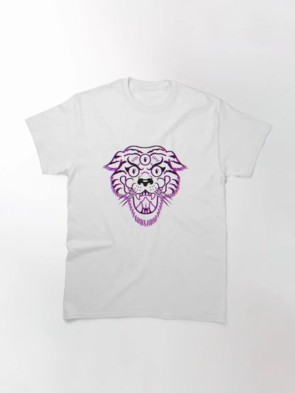 3-D 3-Eyed Tiger Anaglyph