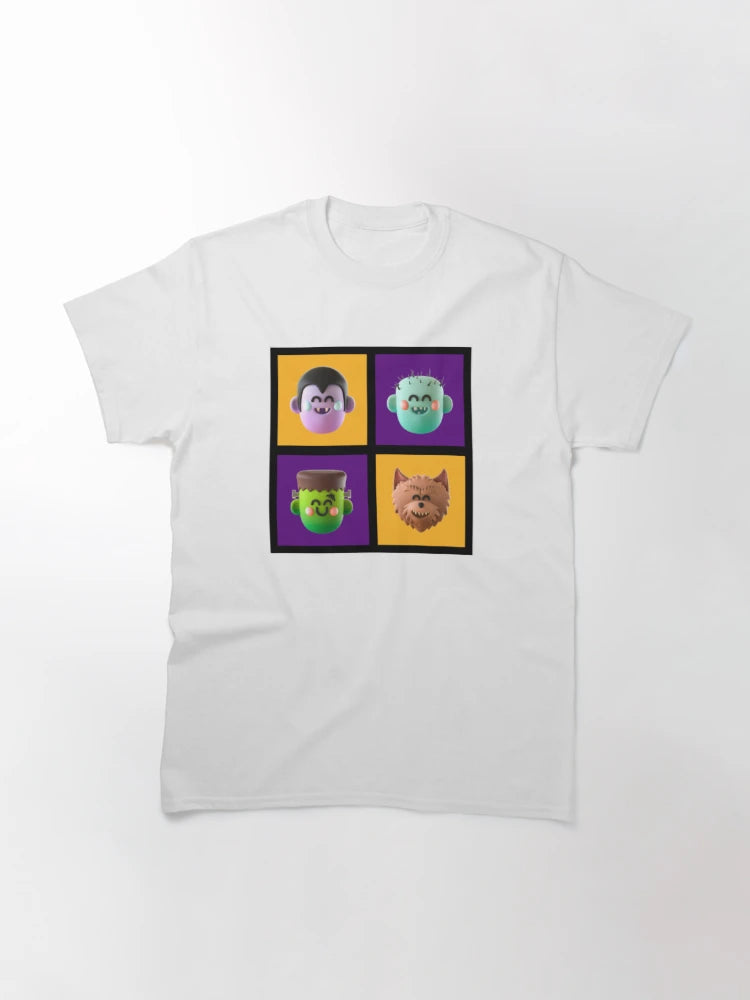 3D Cute Halloween Characters