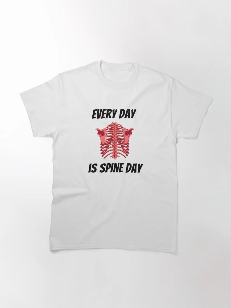 Every Day is Spine Day design
