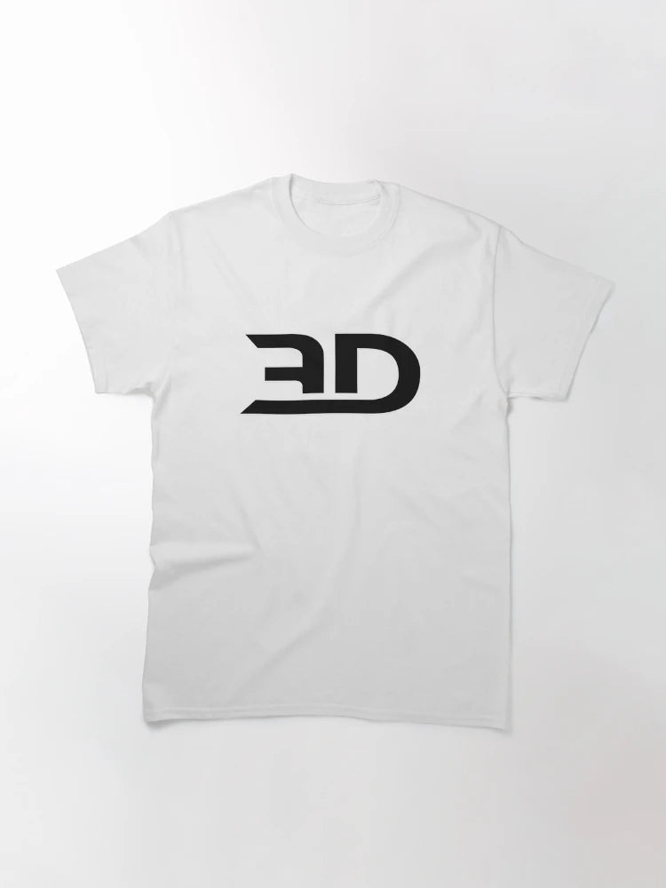 3D Minimal Logo - Black