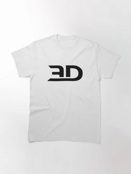 3D Minimal Logo - Black