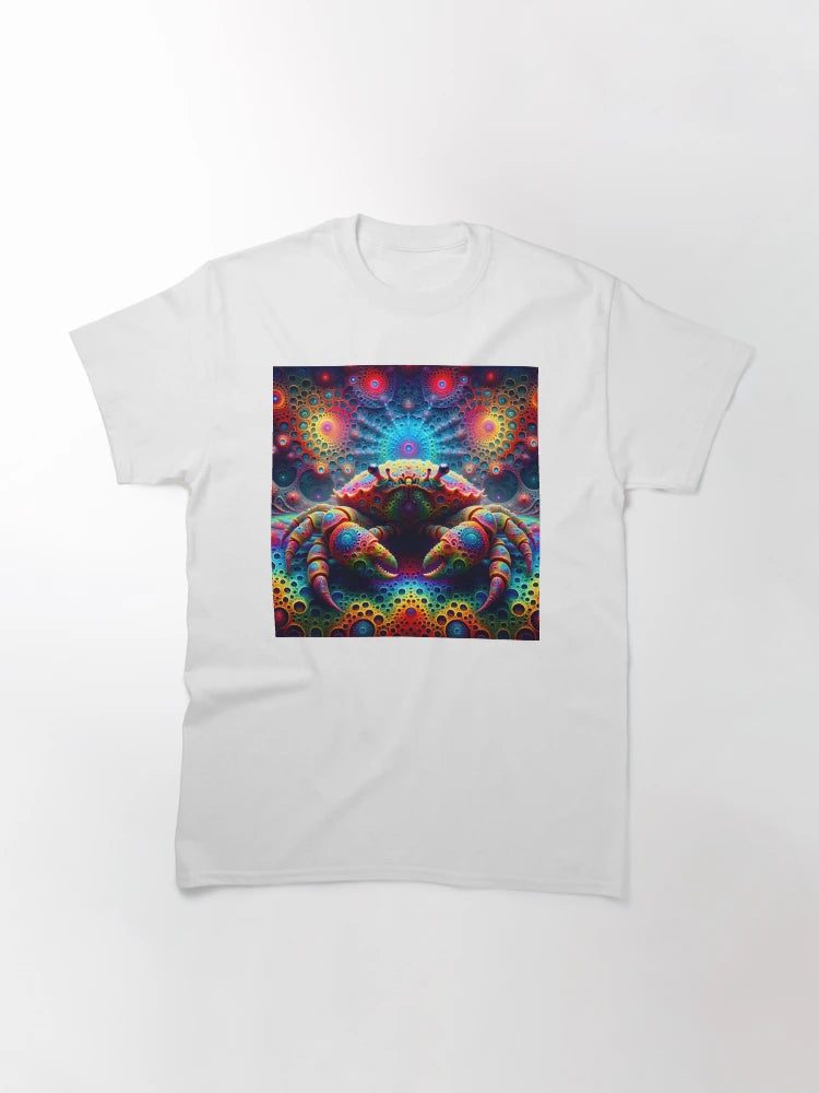 A.I. Psychedelic Fractal Crab 0002 FunFractals ChromaDepth 3D