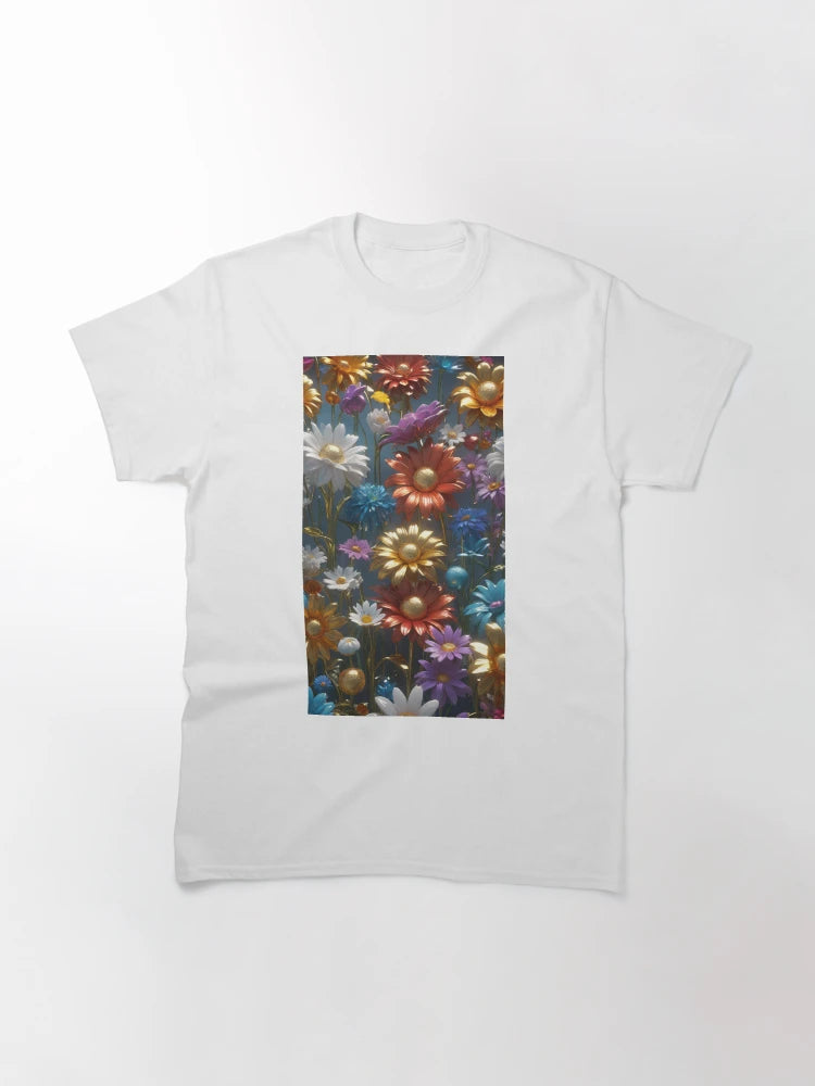 3d Colorful Flowers Backgroun, Floral Pattern