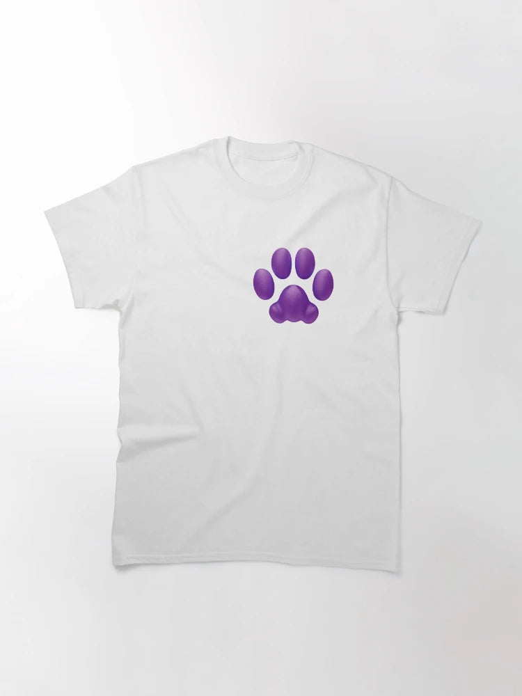 Domestic Cat-styled 3D Pawpad Design (Purple)