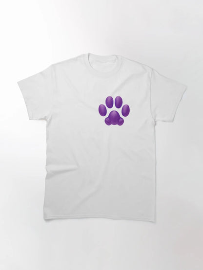 Domestic Cat-styled 3D Pawpad Design (Purple)