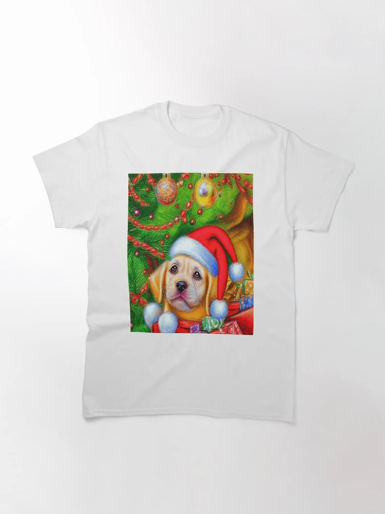 Adorable Christmas Puppy