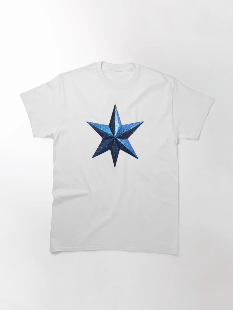 3D Blue Star