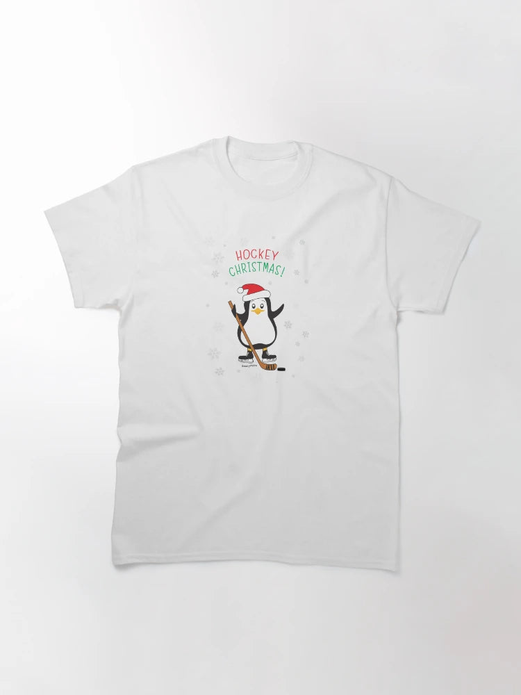 Hockey Christmas Penguin