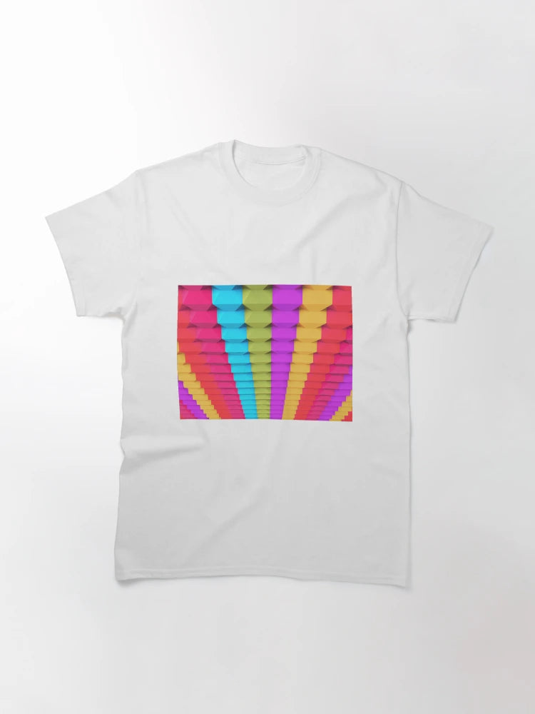 3D Colorful Geometric Blocks