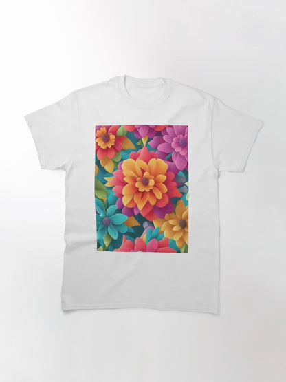 3D flowers Pattern