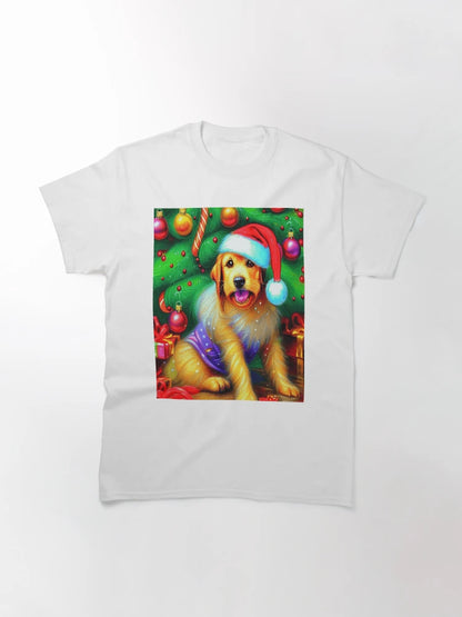 Adorable Shaggy Christmas Puppy