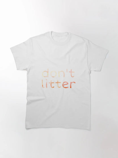 don't litter